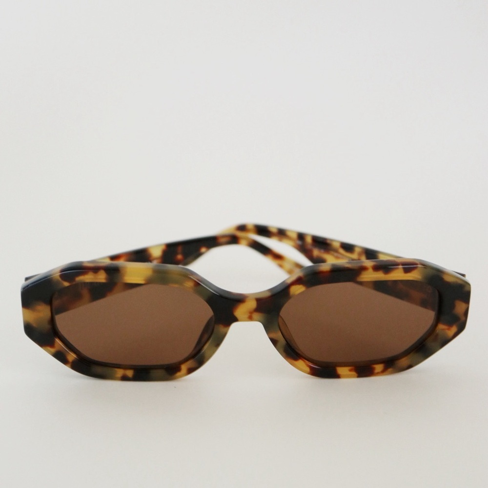 Linda Farrow x Attico Irene Tortoiseshell Sunglasses